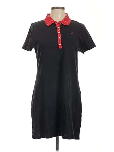 Pre-owned Nautica Casual Dress In Blue