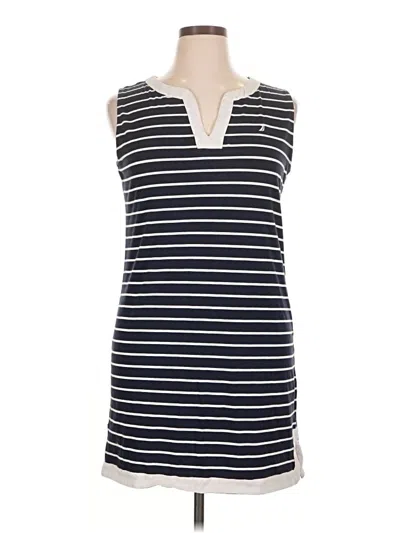 Pre-owned Nautica Casual Dress In Blue
