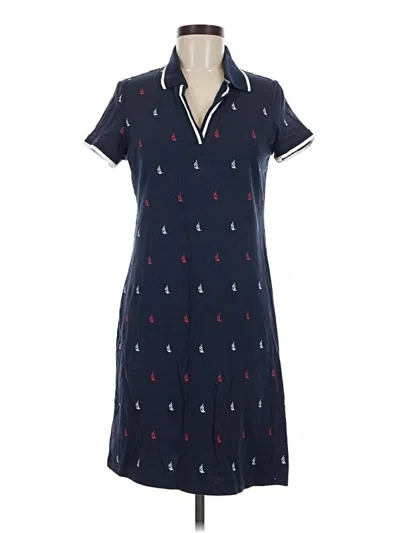 Pre-owned Nautica Casual Dress In Blue