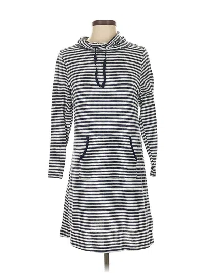 Pre-owned Nautica Casual Dress In Gray