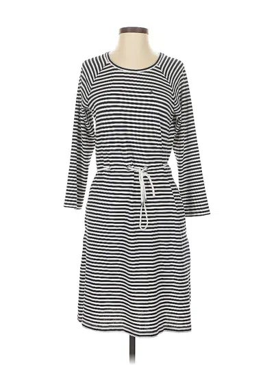 Pre-owned Nautica Casual Dress In Gray