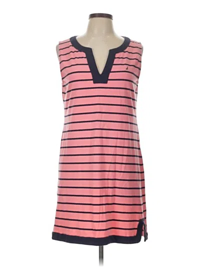 Pre-owned Nautica Casual Dress In Pink