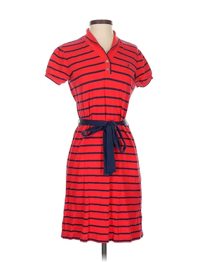 Pre-owned Nautica Casual Dress In Red