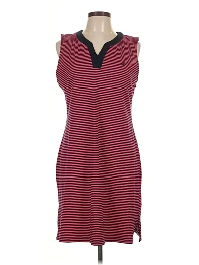Pre-owned Nautica Casual Dress In Red