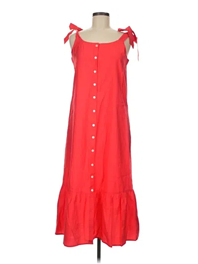 Pre-owned Nautica Casual Dress In Red