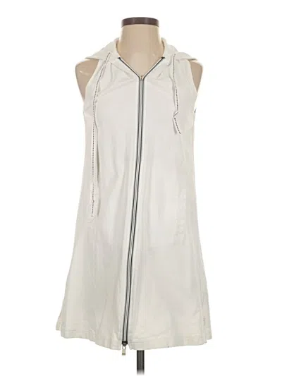 Pre-owned Nautica Casual Dress In White