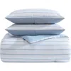 Nautica Chambray Waves Microfiber Comforter Set