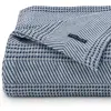 Nautica Chevron Navy King Blanket