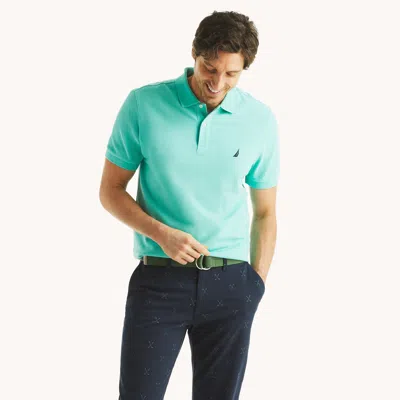 Nautica Classic Fit Deck Polo In Blue