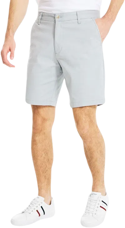 Nautica Classic Fit Everyday Shorts In Gray