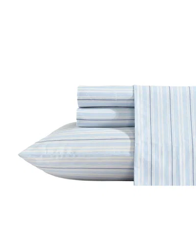NAUTICA CLOSEOUT! NAUTICA COTTON PERCALE 3-PIECE SHEET SET, TWIN XL