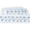 Nautica Closyter 200 Thread Count Cotton Percale Sheet Set In Blue
