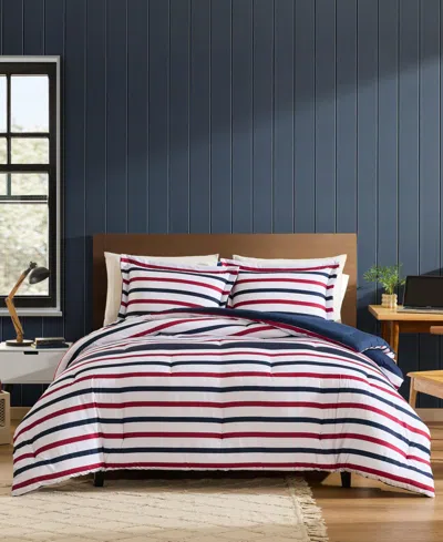 Nautica Clove Hitch Stripe Reversible 2-pc. Comforter Set, Twin/twin Xl In Multi