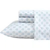Nautica Coastal Coral Print Microfiber Sheet Set