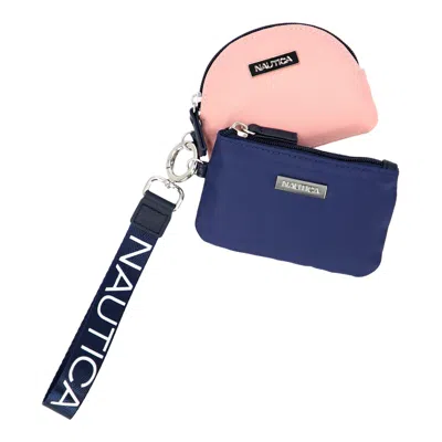 Nautica Coin Wristlet In Multi