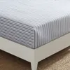 Nautica Coleridge Striped Charcoal Grey Twin Fitted Sheet