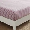 Nautica Coleridge Striped Red Full Fitted Sheet