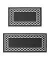 Nautica Collin Trellis Border Tufted 2-pc. Runner Rug Set