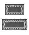 Nautica Collin Trellis Border Tufted 2-pc. Runner Rug Set