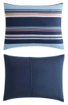 Nautica Colton Stripe Comforter Bonus Set In Captains Blue