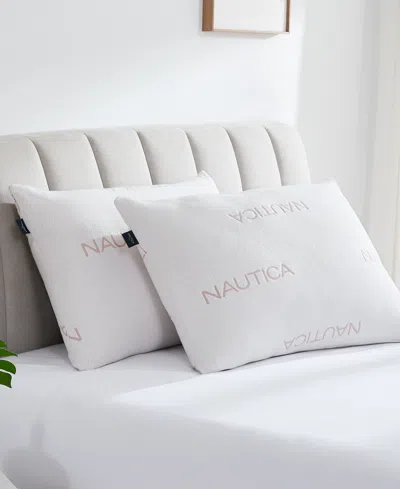 Nautica Copper Knit 2-pack Pillow, Standard In White