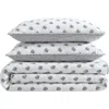 Nautica Coral Beach Cotton Quilt Set In White/blue