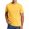 Nautica Core T-shirt Mens Pocket Cotton T-shirt In Yellow