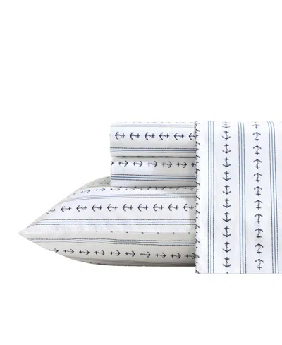 NAUTICA CLOSEOUT! NAUTICA COTTON PERCALE 3-PIECE SHEET SET, TWIN