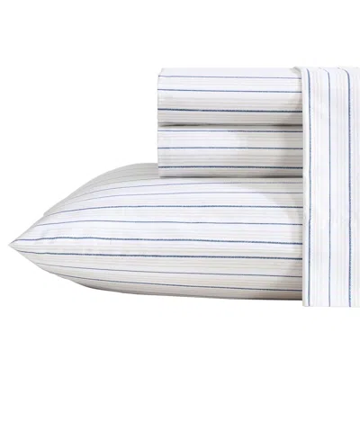 NAUTICA COTTON PERCALE 4-PIECE SHEET SET, KING