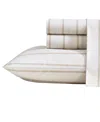 Nautica Cotton Percale 4-piece Sheet Set, Full In Merrick Stripe Beige