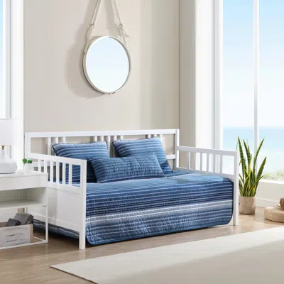 Nautica Coveside Daybed Quilt And Sham Set In Blue