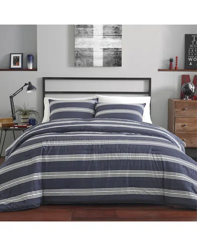 NAUTICA NAUTICA CRAVER 100% COTTON DUVET COVER SET