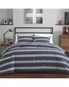 Nautica Craver 100% Cotton Duvet Cover Set In Blue