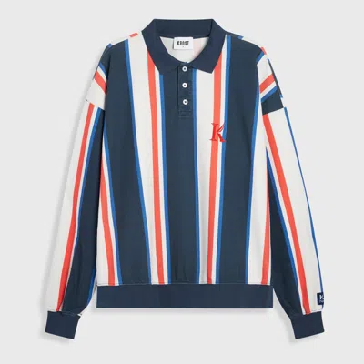 Nautica Crew Rugby Shirt In Multi