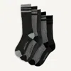 Nautica Crew Socks, 5-pack In Multi