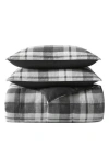 Nautica Crossview Plaid Comforter Set In Dark Grey