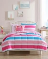 Nautica Cru Stripe Microfiber Comforter Sets In Multi