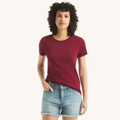 Nautica Deck T-shirt In Red