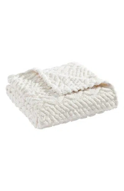 NAUTICA NAUTICA DECLAN FAUX SHEARLING THROW BLANKET