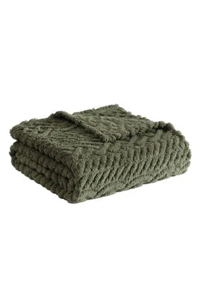 NAUTICA NAUTICA DECLAN FAUX SHEARLING THROW BLANKET