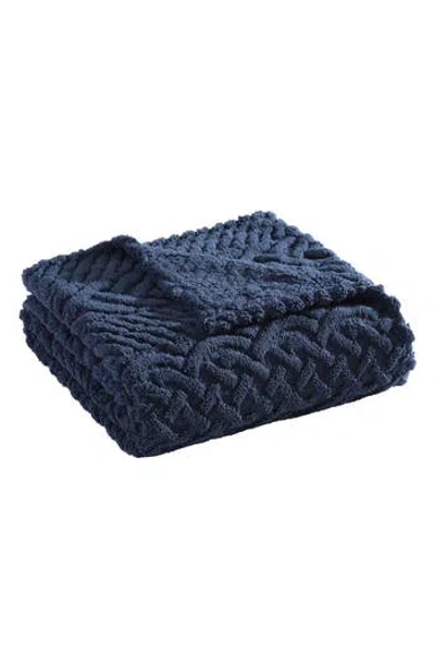 NAUTICA NAUTICA DECLAN FAUX SHEARLING THROW BLANKET