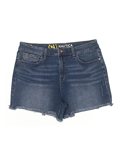 Pre-owned Nautica Denim Shorts In Blue