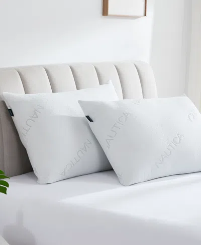 Nautica Diagonal Knit 2-pack Pillow, Standard In White