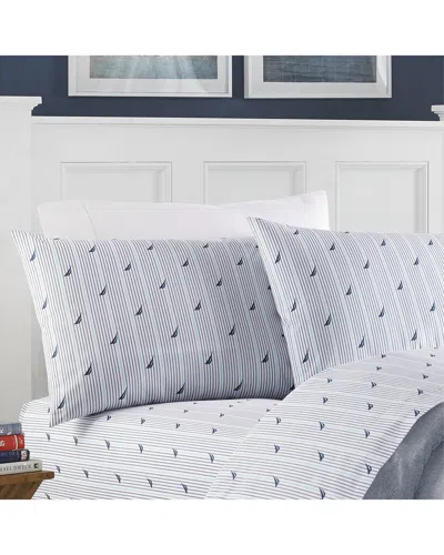 Nautica Audley 4pc Blue Sheet Set