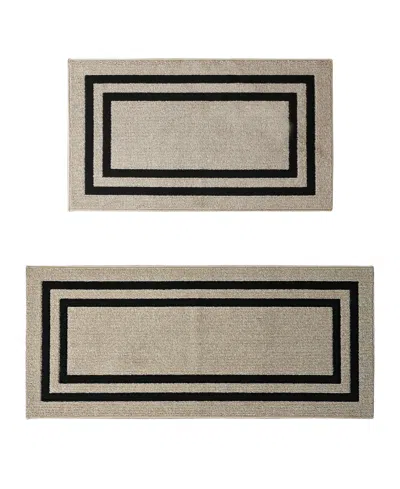 Nautica Double Line Border Tufted 2-pc. Runner Rug Set