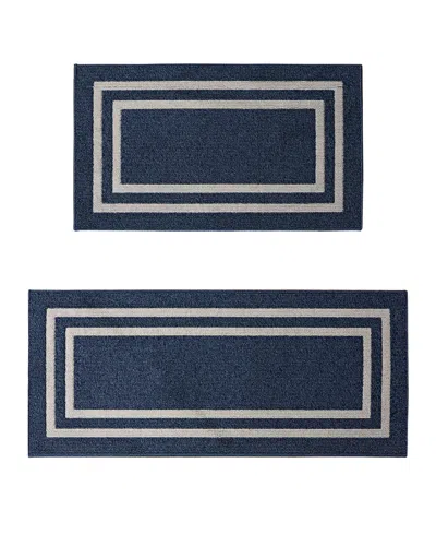 Nautica Double Line Border Tufted 2-pc. Runner Rug Set