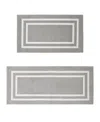 Nautica Double Line Border Tufted 2-pc. Runner Rug Set