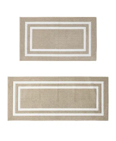 Nautica Double Line Border Tufted 2-pc. Runner Rug Set