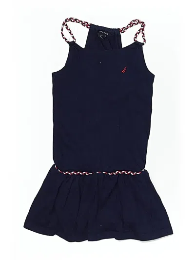 Pre-owned Nautica Kids' Dress In Blue