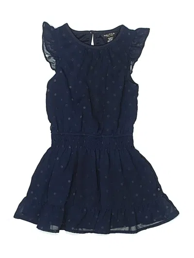 Pre-owned Nautica Kids' Dress In Blue
